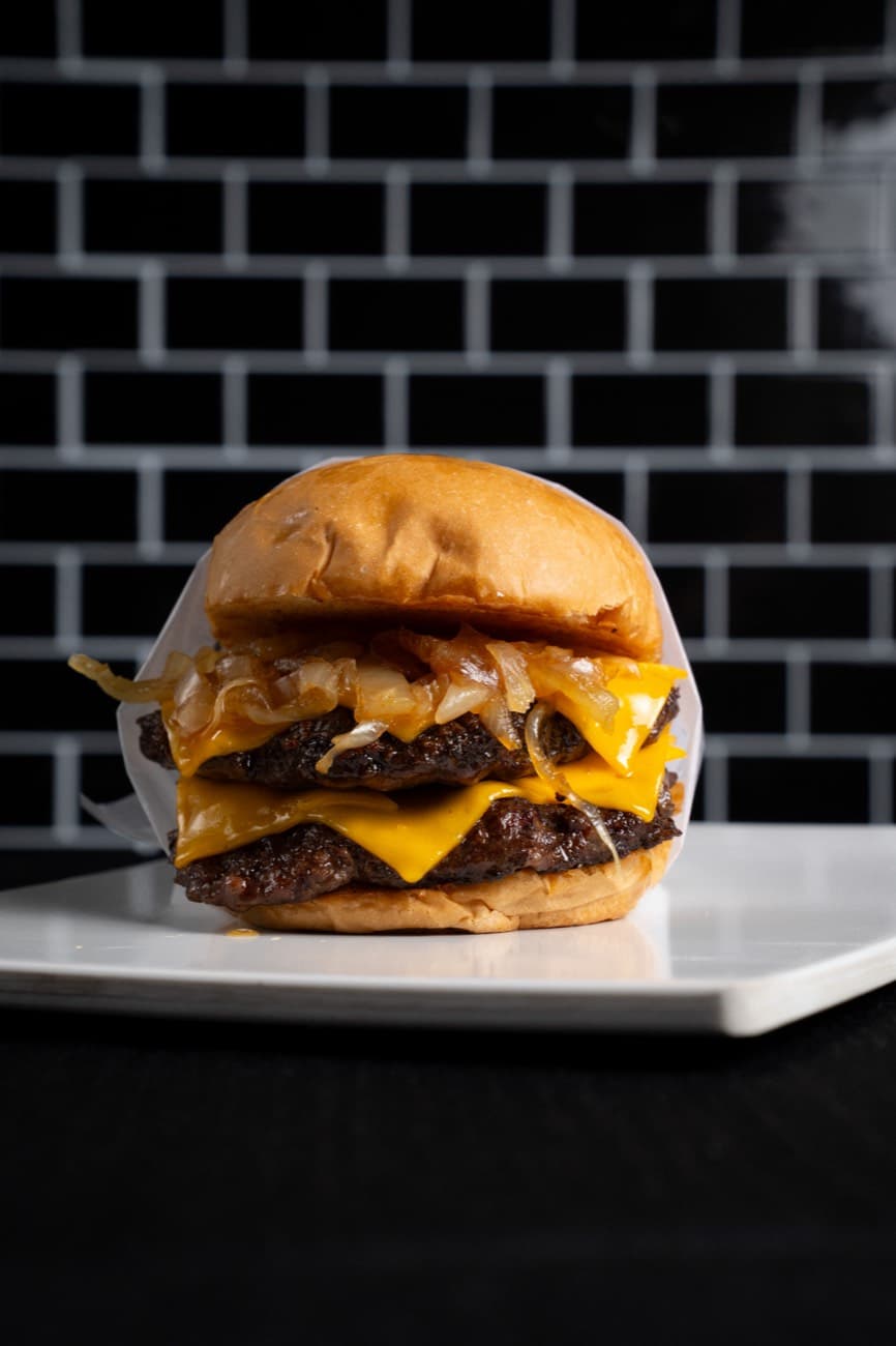 Fondiaburger doble con cheddar